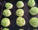 Foto langkah ke 5 dari resep Pandan Mexican Bun.