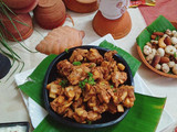 सिंघाड़े के आटे की पकौड़ी