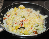 Foto del paso 3 de la receta: Arroz blanco con verduras que tengas por casa