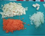 Zöldséges csicseriborsós csirke recept fázis 1 fotója