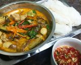 รูปขั้นตอนการทำที่ 3 ของ แกงเขียวหวานมะเขือยาว