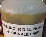 A picture of step 1 of Fried Pickles.