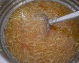 A picture of step 2 of Raw mango chunda instant.