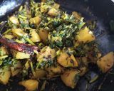 आलू मेथी की सब्जी(aloo methi ki sabji recepie in hindi) रेसिपी चरण 4 फोटो