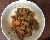 Hình bước làm 1 của món Bún Bò Sốt Vang 1-6
