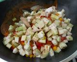 Foto del paso 3 de la receta: Pasta casarecce estilo griego con pollo