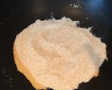 A picture of step 3 of Suji Coconut Modak.