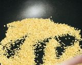 A picture of step 1 of Bengali: Till-Kasundi Murgi or Chicken Curry in the Sesame-Mu.