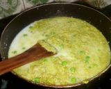 A picture of step 6 of Hara mater dana ka halwa.