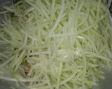 Foto langkah ke 2 dari resep Tumis Pepaya Muda.