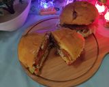 A picture of step 25 of Anday wala burger 🍔🍔🍔.