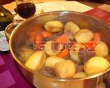 Hình bước làm 10 của món Ragoût thịt heo hoặc thịt bò kiểu Pháp