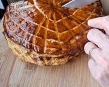 A picture of step 6 of Traditional Frangipane Galette.