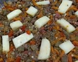 Foto del paso 5 de la receta: Pastel de carne, con ingredientes escondidos para niños