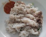 Foto langkah ke 5 dari resep Nasi Ayam Ricecooker + sambal hainan.