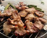 Hình bước làm 1 của món Bí kíp ướp vú heo nướng chao siêu ngon