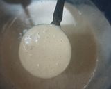 Foto langkah ke 5 dari resep Serabi tanpa cetakan.