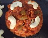 A picture of step 3 of Gajar halwa.