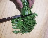 Foto del paso 1 de la receta: Fideos de acelga 🌿