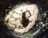 Foto del paso 2 de la receta: Molleja y morcilla a la chapa con ensalada de rúcula