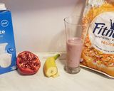 Pas rețetă Milkskake cu fructe 1 fotografie
