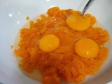 Spanish omelette with sweet potato