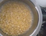A picture of step 1 of Cholar dal.