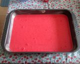 A picture of step 3 of Red Passion Cake.