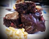 Foto del paso 3 de la receta: Bourbon, cherry, bacon Brownie