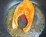 乾煎鮭魚的食譜步驟2照片
