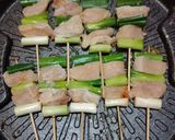 Foto langkah ke 5 dari resep Dakkochi (sate ala korea).