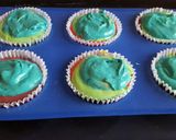 Foto del paso 4 de la receta: Muffins "Explosión de colores"