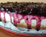 Foto del paso 12 de la receta: Tarta de yogur y arándanos tipo cheesecake
