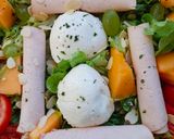 Une image de l'étape 1 de Salade Burrata.