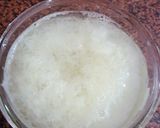 A picture of step 1 of Aloo cheela.