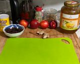 A picture of step 2 of Nectarine Tart.