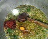 A picture of step 9 of Kadhi pakora.
