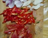 Foto langkah ke 2 dari resep Tumis Daun Melinjo Tempe Teri.