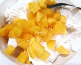 Foto langkah ke 3 dari resep Mango Mochi Ice Cream, Gluten Free.
