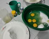 Foto langkah ke 1 dari resep Bolu Coklat Santan.