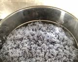 Hình bước làm 2 của món Xôi xoài hoa đậu biếc