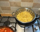 A picture of step 6 of Chicken and Mushroom Pasta Bake.