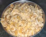 A picture of step 4 of Peanut chikki.