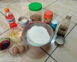 A picture of step 1 of Red velvet cake#bakingchallenge.