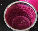 A picture of step 2 of Beetroot dosa.