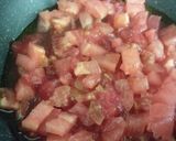 Foto del paso 4 de la receta Arroz salteado con tomates rosas y mejillones en salsa
