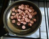 Foto del paso 3 de la receta: Pizza de huevo tipo omelette