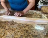 A picture of step 4 of Homemade Tallarines.