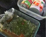 A picture of step 2 of Gravlax - Home made Marinated Salmon.