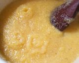 Édes puliszka, hideg tejjel és mangóval recept fázis 2 fotója